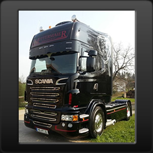 Scania R500 V8 | Black Pearl